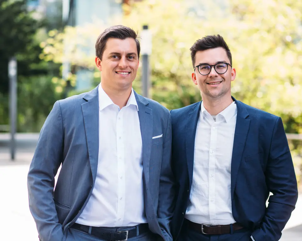 Jakob und Anselm Schilk, Ihre Ansprechpartner für Baufinanzierung in Hamburg